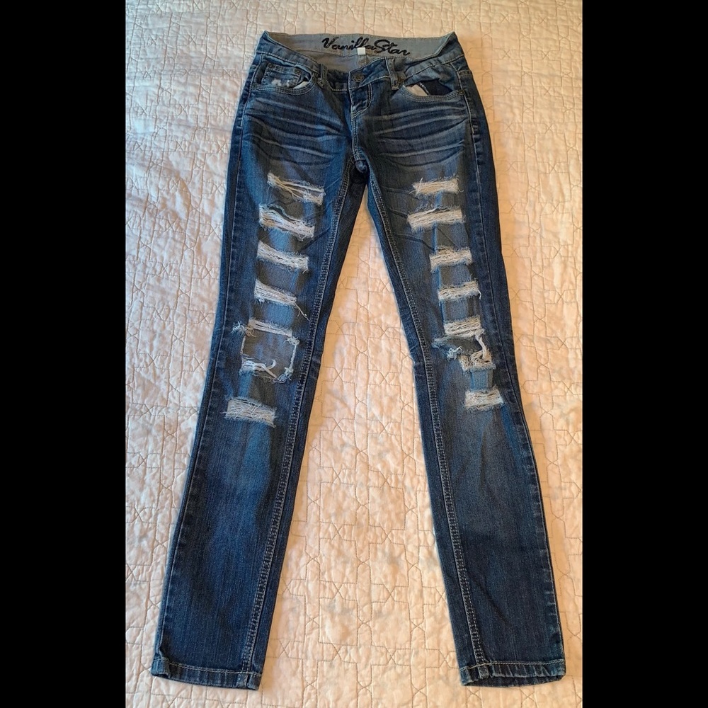 Vanilla Star Ripped Jeans - 3